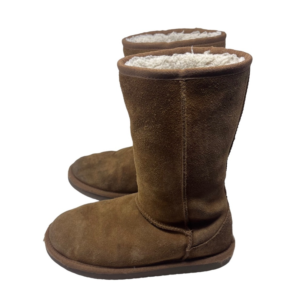 UGG Koolaburra Koola Sheepskin Tall Chestnut Boot - Picture 3 of 11